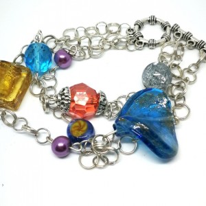 bransoletka elegancka stylowa boho etno handmade