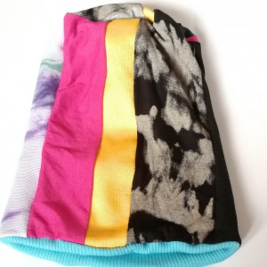 czapka damska szyta patchworkowo handmade