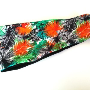 opaska damska miła szeroka dzianina joga sport