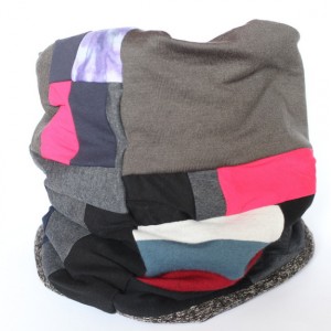 komin patchworkowy ludowy