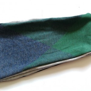 opaska damska miła szeroka dzianina joga sport handmade