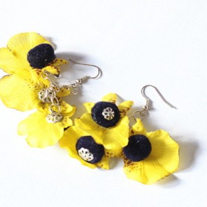 kolczyki kwiatowe oddaj fartucha nim wyzioniesz ducha