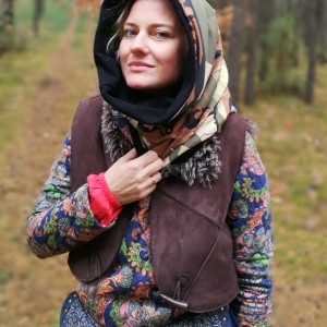 komin szal ciepły w wojskowym stylu unisex