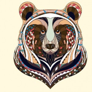 Naklejka naprasowanka na bluzkę mały miś