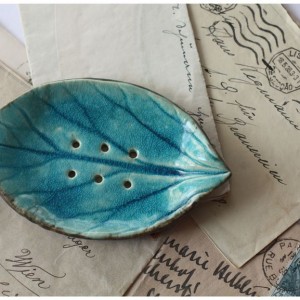 Mydelniczka lazurowy listek