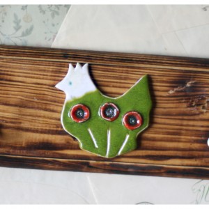 Wieszak z kurką kujawską