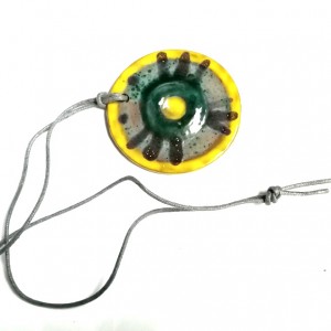 naszyjnik wisior ceramiczny handmade