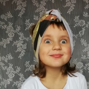 opaska uniwersalna w wojskowym stylu handmade