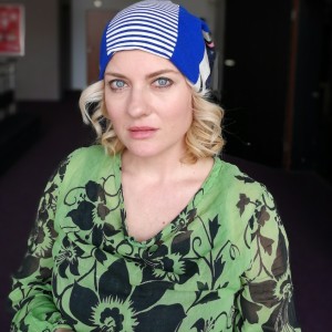 czapka patchworkowa damska kolorowa energetyczna wiosenna