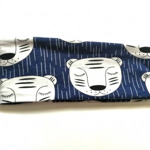 opaska wiosenna  w misie dla dziewczynki handmade