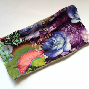 opaska damska sportowa kolorowa na podszewce