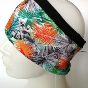 opaska damska szeroka dzianinowa sportowa wiosenna