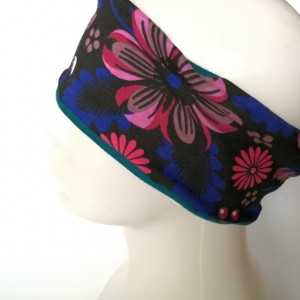 opaska damska szeroka dzianinowa sportowa wiosenna