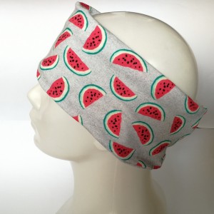 opaska damska szeroka dzianinowa sportowa wiosenna