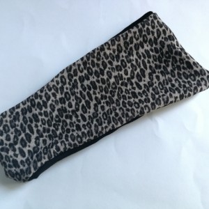 opaska damska wiosenna w panterkę codzienna