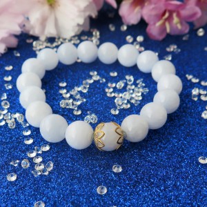 Bransoletka z jadeitów