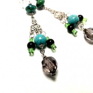 klipsy boho wiszące