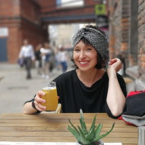 opaska turban czarno biała retro