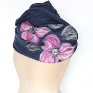 komin bohemian wełniany etniczny ludowy