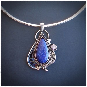 Naszyjnik z Lapisem Lazuli