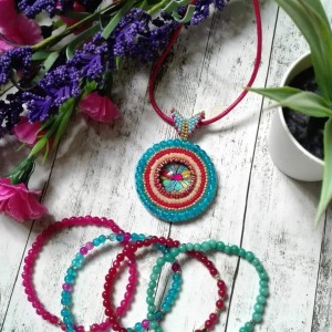 Komplet w stylu boho