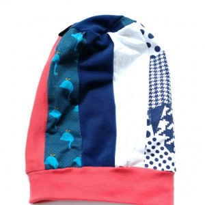 czapka turbanowa etno boho patchwork