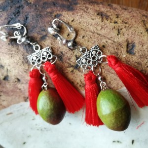 klipsy mango lekkie pompony boho orient