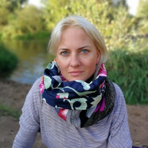 komin patchworkowy ciepły etno boho kolorowy