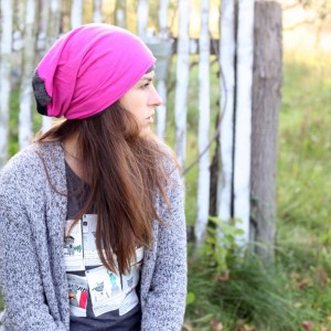 czapka dzianinowa damska