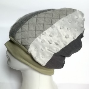 czapka turbanowa etno boho patchwork