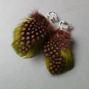 klipsy wiszące etno boho kolorowe