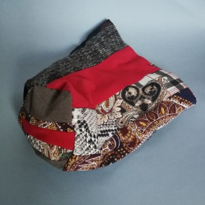 czapka etno boho handmade patchwork