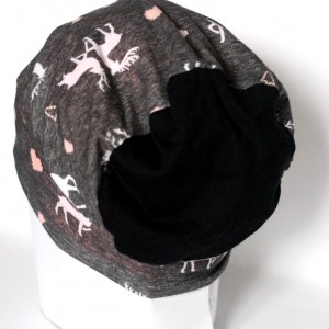 czapka damska w renifery