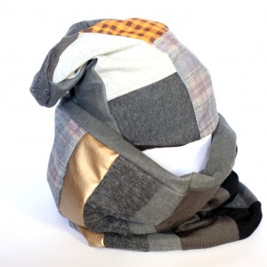 komplet damski patchworkowy