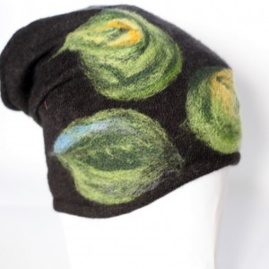 czapka handmade na podszewce