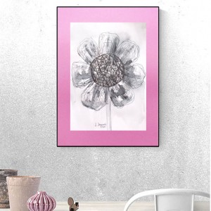 nowoczesna grafika na ścianę, ładny rysunek do sypialni, obraz skandynawski styl