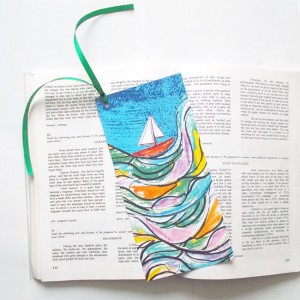 fajne zakładki do książki, żagle zakładka, zakładka dla chłopaka, zakładka dla dziewczyny, żeglarska zakładka do książki, duża zakladka