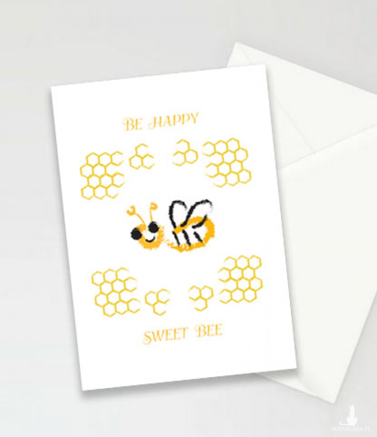 kartka z pszczółką, kartka bez życzeń, pszczółka kartka, kartki dla dzieci, zaproszenia dla dzieci, fajne kartki, śmieszne kartki, podziękowania, zaproszenie