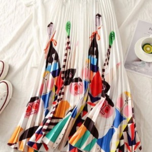 plisowana spódnica rozmiar M/L