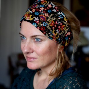 opaska w folkowa kwiatowa ludowa stylu boho