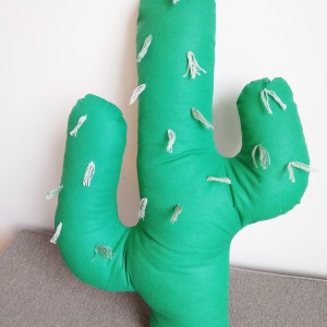 Poduszka kaktus frędzle