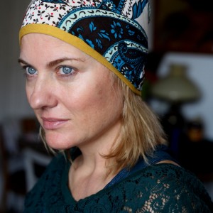 opaska damska wiosenna codzienna na mniejsza głowe