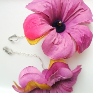 klipsy długie etno boho kolorowe folk