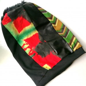 czapka damska etno boho handmade szyta patchworkowo