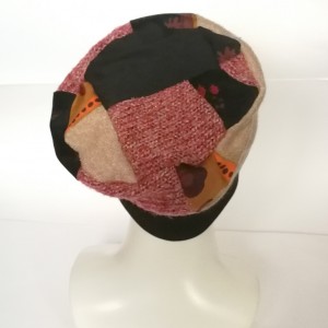 czapka etno boho smerfetka wiosenna długa uniwersalna damska