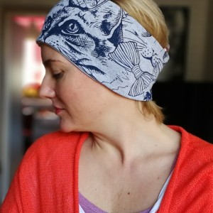 opaska uniwersalna sportowa joga folk boho rower koty