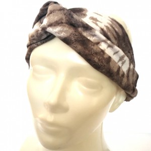 opaska turbanowa uniwersalna z tyłu na gumkę