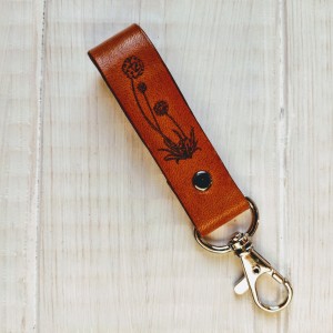 Brelok z kwiatem