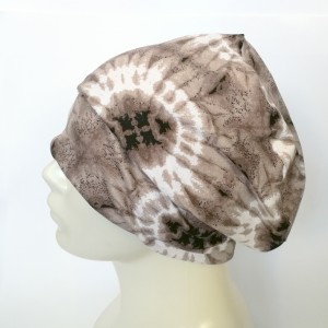 czapka wiosenna damska z dzianiny typ sportowy