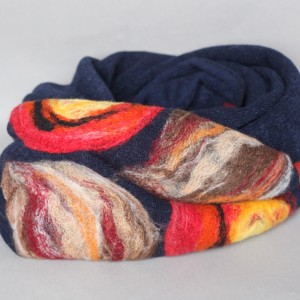 komin handmade filcowany, zdejmij szpile załóż glanly